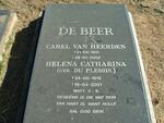 BEER Carel Van Heerden, de 1911-2002 & Helena Catharina du PLESSIS 1919-2001