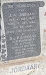 JORDAAN J.A. 1877-1944 & D.J.P. BURMEISTER 1877-1974