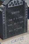 CALITZ Sophia 1900-1976