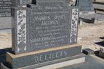 DEETLEFS Andries Daniel Jacobus 1883-1949 & Sarah Johanna 1882-1952