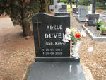 DUVEL Adele nee KOHRS 1916-2002