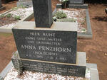 PENZHORN Anna nee HOLBORN 1896-1983