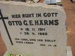 HARMS Otto G.E. 1911-1980