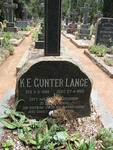 LANGE K.E. Gunter 1930-1960