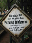 TEICHMANN Mathilde nee PENZHORN 1868-1912