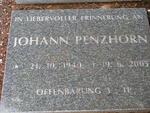 PENZHORN Johann 1940-2005