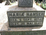 HANSEN Maria 1874-1945