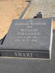 SWART Willem Johannes 1910-2001