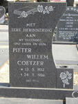 COETZER Pieter Willem 1932-1986