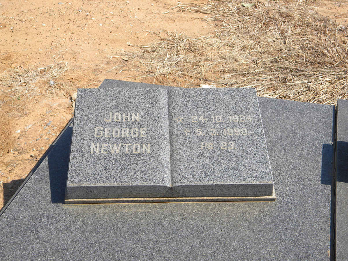 HARTMAN John George Newton 1924-1990