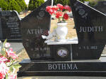 BOTHMA Attie 1948-2005 & Judith 1952-