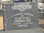 CLAASSENS Gerhardus Dirk 1923-1970