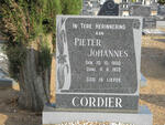 CORDIER Pieter Johannes 1900-1972