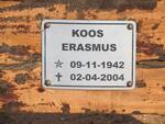 ERASMUS Koos 1942-2004