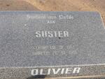 OLIVIER Suster 1914-1991