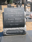 SCHICKERLING Reginald Howard 1886-1978 & Anna Maria 1893-1993