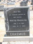 ERASMUS Martha Magdalena 1941-1955