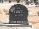 MERWE Maria S., van der 1888-1968