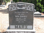 MARX David Hercules 1879-1961