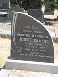 KOEGELENBERG Martha Magrieta nee STEYN 1939-1984
