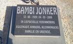 JONKER Bambi 1929-2009