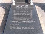 MEINTJES Jacobus Hercules 1921-1973 & Elizabeth Magdalena 1927-1997