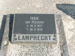 LAMPRECHT Issie nee DU PLESSIS 1877-1970