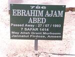 ABED Ebrahim Ajam -1933