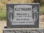 KLEYNHANS Nicolaas J. 1915-1973