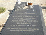 CRONJE Wessel Cornelius 1913-1992 & Johanna Sophia Susanna 1922-1996