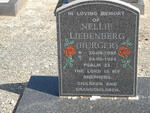 LIEBENBERG Nellie nee BURGER 1896-1983