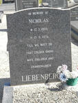 LIEBENBERG Nicholas 1896-1974
