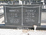 JORDAAN Andries A. 1911-1994 & Esther J. LOOTS 1912-1989