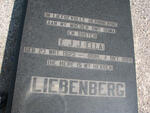 LIEBENBERG E.J.J. 1923-1988