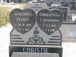 CHRISTIE Johannes Petrus 1938-1983 & Emmerensia Catharina 1942-2009