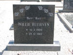 RUTHVEN Willie 1909-1982