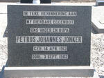 JONKER Petrus Johannes 1913-1982