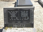 JOOSTE Frans Jacobus 1917-1981 & Catharina Elizabeth 1921-2001