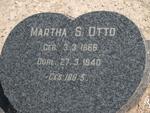 OTTO Martha S. 1866-1940