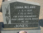 JONES Lorna Melanie 1939-1943