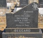 BECCARO Caterina 1902-1970