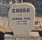 CHURR George Ivan 1938-1968