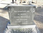 WESSELS Anna nee OOSTHUIZEN 1863-1934