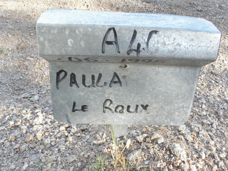 ROUX Paula, le -1995