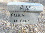 ROUX Paula, le -1995