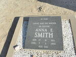 SMITH Anna E. 1921-1990
