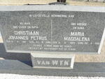 WYK Christiaan Johannes Petrus, van 1912-1995 & Maria Magdalena 1923-2001