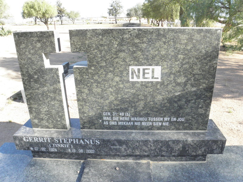 NEL Gerrit Stephanus 1924-2002