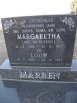 MARREN Louw 1902-1987 & Margaretha DU PLESSIS 1901-1987