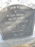 OLIVER Henry William 1883-1963